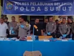 Kapolres Pelabuhan Belawan Paparkan Pengungkapan Narkoba Dan Kasus Atensi Publik Lainnya Sesuai Program Prioritas Kapolda Sumut