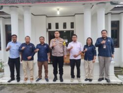 Kapolres Taput Monitoring Pastikan Keamanan Logistik Tiba Di Tarutung