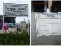 Proyek Pembangunan Sekolah Mangkrak , LIN Kabupaten Toba Desak  Kejaksan Balige Periksa Kepsek SMK Negeri 1 Sigumpar