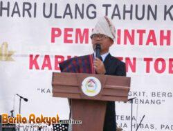 Bupati Toba Akan Perjuangkan Perbaikan Jalan Provinsi Di Habornas