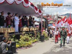 Memeriahkan HUT Kemerdekaan RI Ke-79, Kabupaten Toba gelar Pawai Karnaval