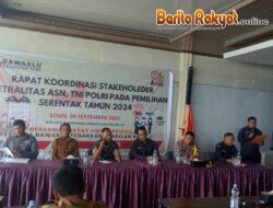 Rapat Koordinasi Stakeholeder Netralitas ASN, TNI Polri Pada Pemilihan Serentak Tahun 2024